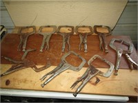 Vise Grips / Clamps Lot