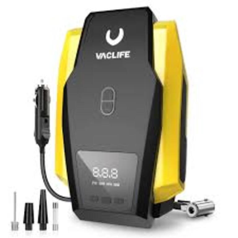 VacLife Tire Inflator Portable Air Compressor