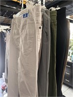 LOT OF LADIES PANTS MOSTLY SIZE 12 & LARGE