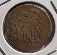 1866 2-Cent Piece