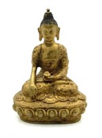 Small Bronze Asian Buddha Figure.