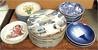 Large Group of Misc Collector Plates