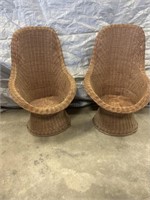 Wicker chairs