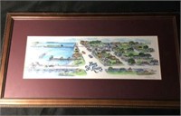 Hand Drawn Picture of St. Louis Bay by Linda