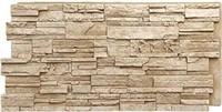 Polyurethane Faux Stone Siding Panel 10 Pack