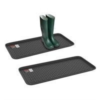 2PK All Weather Boot Tray (Black)