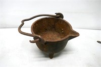 Cast Iron Melting Pot 5 1/2"D