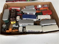 Toy Delivery Trucks, fire truck, gas truck and