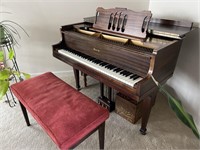 Starck Baby Grand Piano & Bench