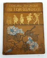 Ideal Heads By Ida Waugh Book 1890 w Color Engravi