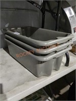 Set of 3 Heavy Duty Totes