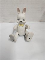 Flambro Jointed Porcelain Rabbit