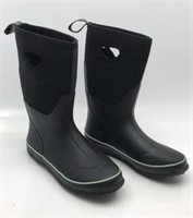 Womens Sz 9 Rain Boots Black