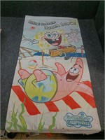 Vtg SpongeBob SquarePants Beach towel, 50" x 27"