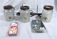 3 WAX WARMERS*2 WAX MELTS