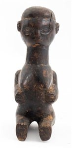 African Tribal Sculpture of a Female Figure