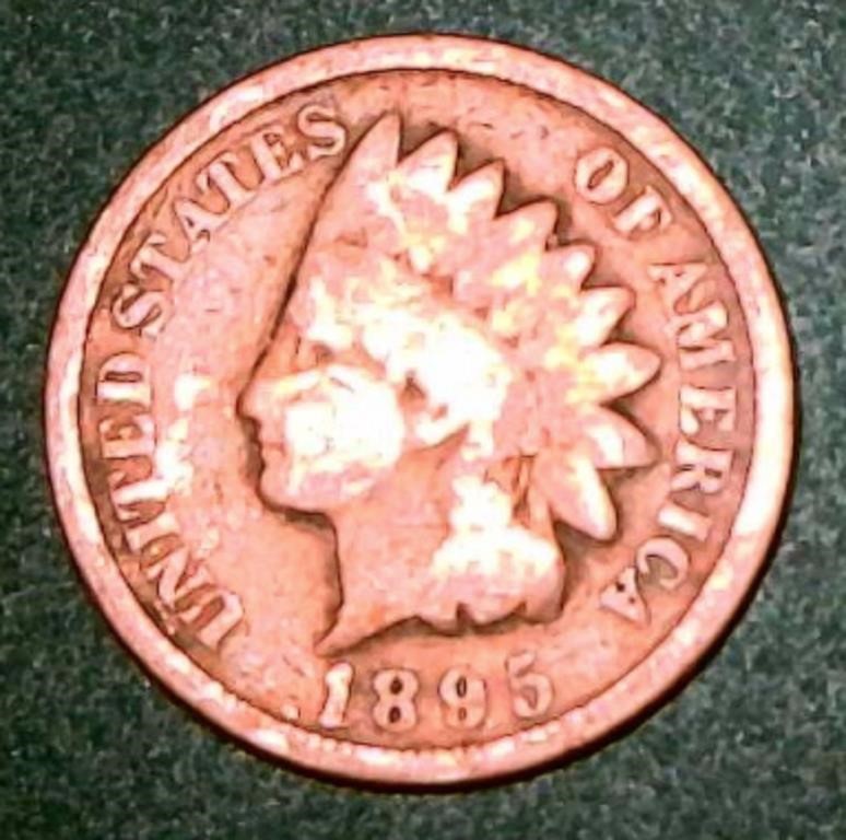 1895 Indian Head Penny