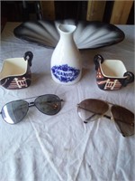 (3) Table Decorations & (2) Sunglasses