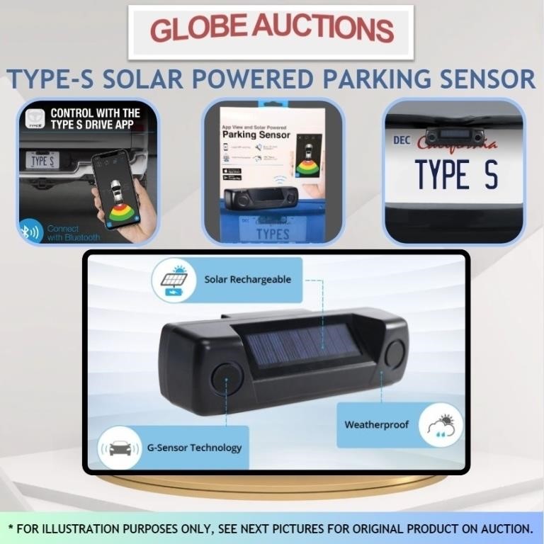 TYPE-S SOLAR POWERED PARKING SENSOR (MSP: $130)