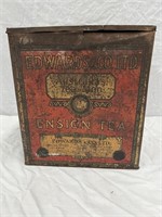 Edwards 20 lb tea tin