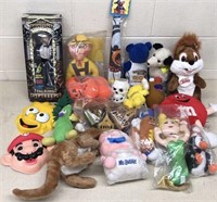 Food mascots, collectibles lot
