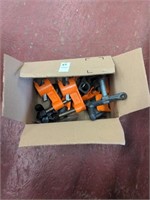6 Pony pipe clamps