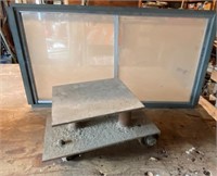 Window & Iron Rolling Stand