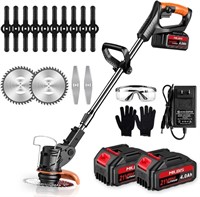 21V Electric Weed Eater Cordless Trimmer
