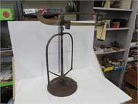 Rare vintage mercantile scale, Gurney + Ware,