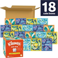 Kleenex Anti-Viral Facial Tissues  17 Boxes