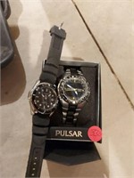 2 pulsar watches