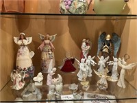 large lot of Assorted Angel Figures 15 CT