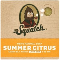 DR. SQUATCH Men's All Natural Bar Soap - Summer Ci