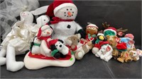 Christmas Decorations- Vintage TY BEANIE BABIES-