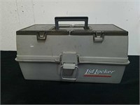 Lid Locker tackle box with tackle