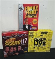 Family Feud dirt edition, Seinfeld Scenic game,