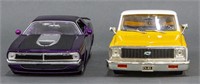 1972 Chevrolet Cheyenne & 1970 Plymouth Toy Cars 2