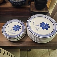 Ceramica Quadrifoglio Italian Dinner-Salad Plates