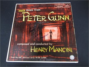 HENRY MANCINI SIGNED ALBUM COVER COA