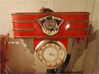 Huge Harley Davidson Elec. Wall Clock -