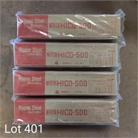 4x NEW Packs, Nippon Steel Arc Welding Electrodes