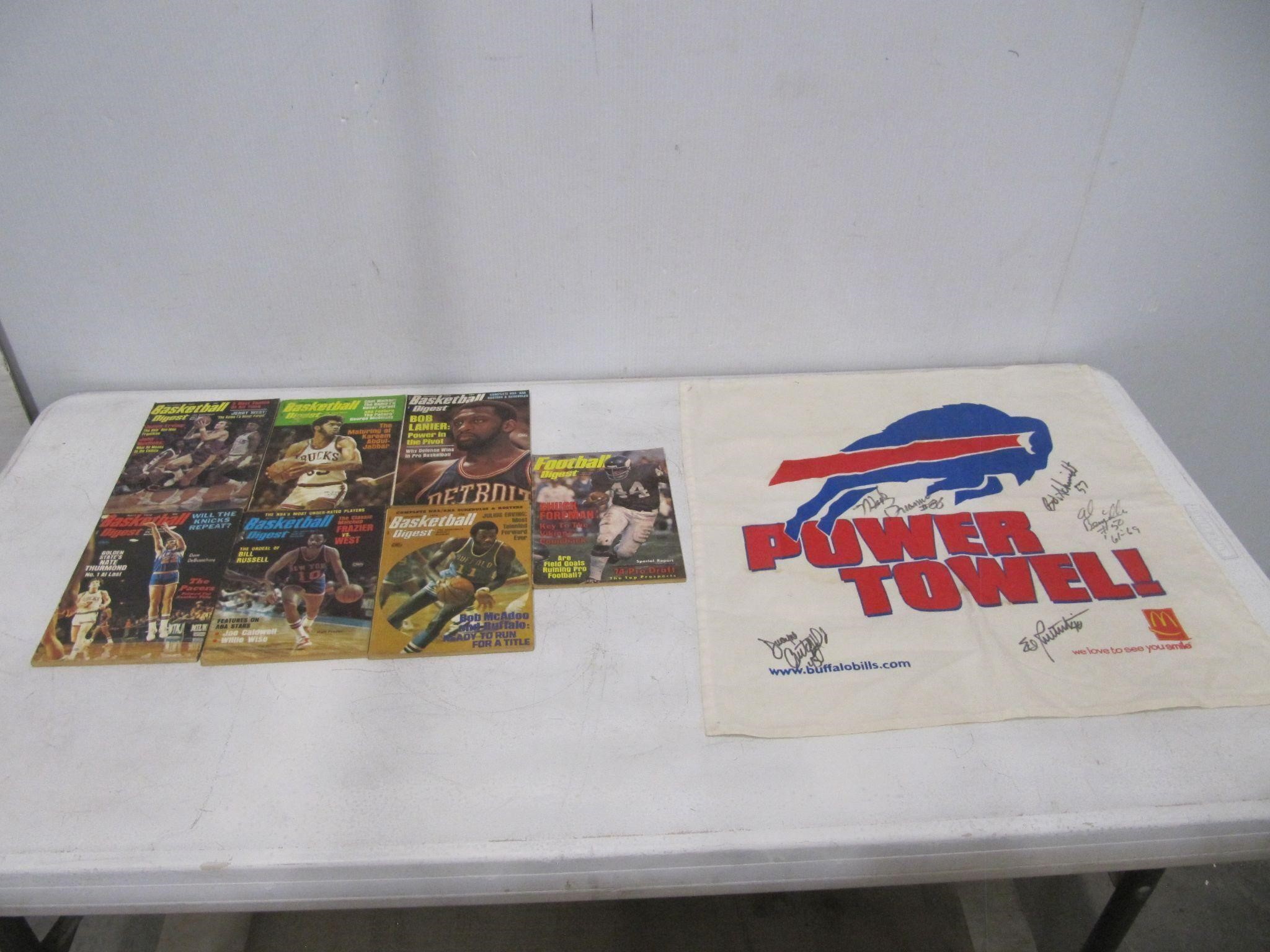 1970'S SPORTS MAGAZINE 7 BUFFALO BILLS COLLECTIBLE