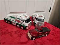 2 Hess trucks and super x truck