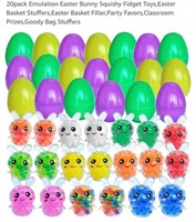 MSRP $10 20 Pack Easter Squishy Eggs