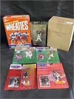 Starting Line Up Figures, Wheaties Box & More