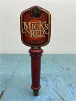 Mick's Red Draught Tap Handle