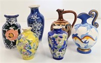 LOT 6 Decorative Miniature Vases