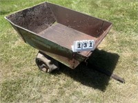 Small Metal Yard Cart