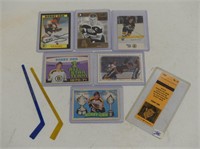 BOBBY ORR HOCKEY CARDS, MATCHBOOK, ETC.