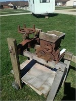 antique apple press